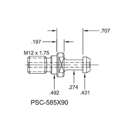 Tj Davies Co Coolant Through Retention Knob PSC-585x90